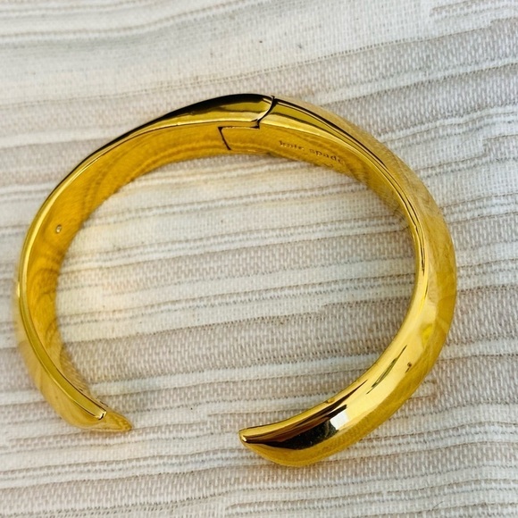 NEW KATE SPADE Gold Cuff Bracelet - Picture 9 of 15